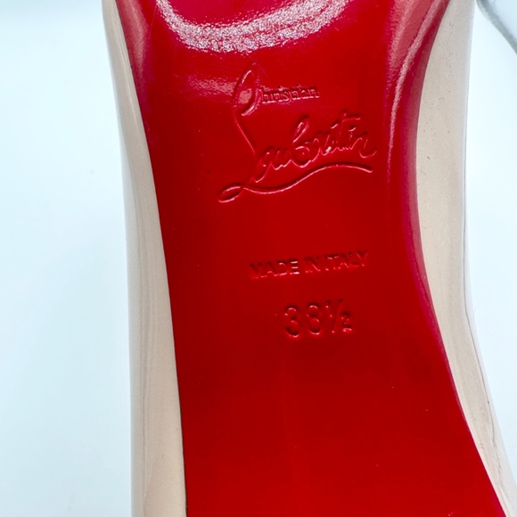 Christian Louboutin Pink Patent Leather Heels - Picture 11 of 14